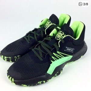 Adidas Marvel D.O.N Issue 1 Stealth Spider-Man Basketball Shoes EF2805 Size 9